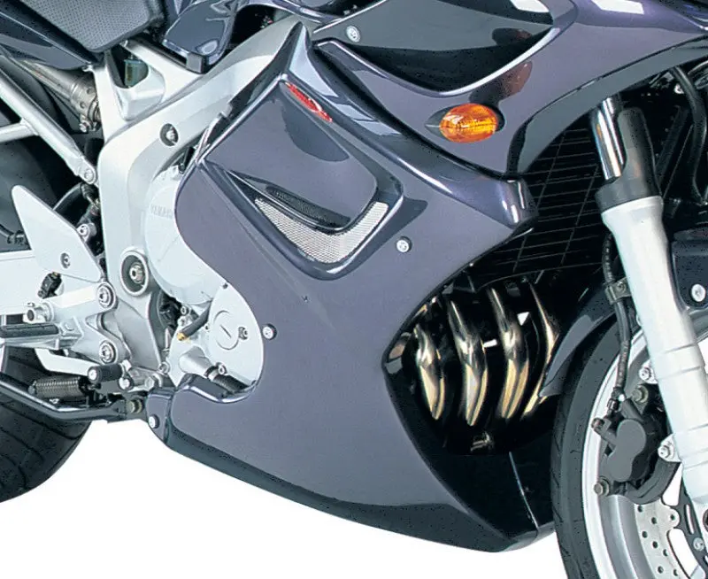 Yamaha Fz-6 Fazer 2004 - 2006 Fairing Lowers Gloss Black Finish Powerbronze 2