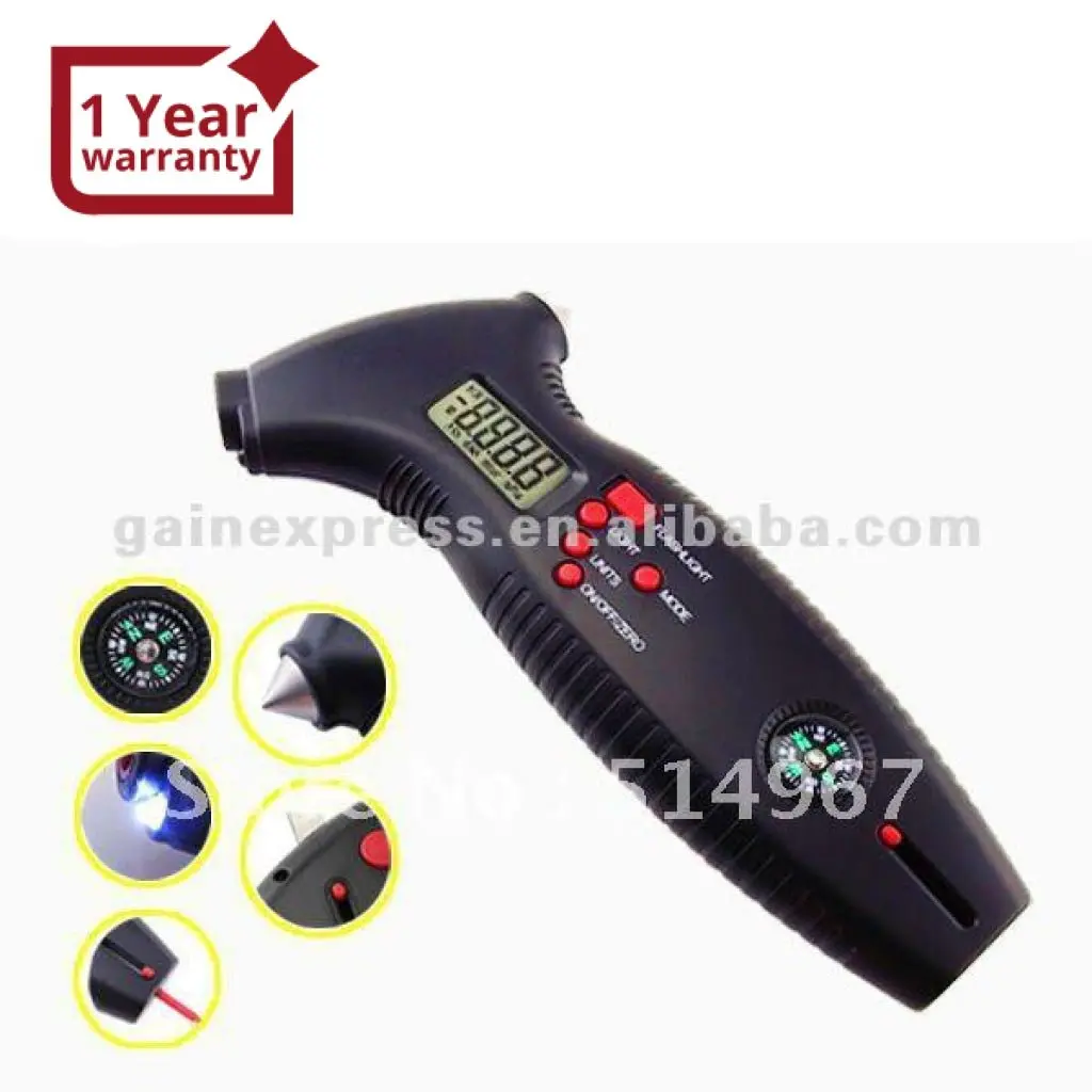 310-818 8-In-1 Professional Digital Multi-Scales 4 Mode Psi Bar Kgf/Cm2 Kpa Tire Pressure Gauge 1