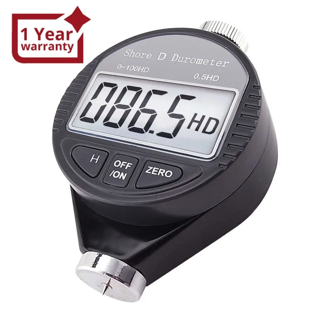 560-10D Shore D Digital Hardness Meter Durometer 0~100Hd Pocket Size Tester With Lcd Display 1