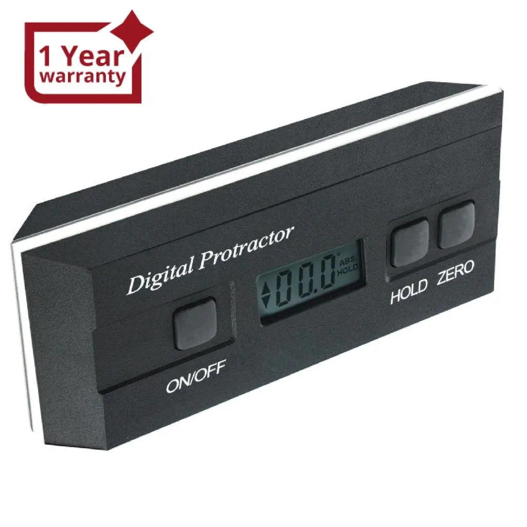 Ag-82201B Digital 360° Level Meter Angle Finder Protractor With Magnets / V-Groove 0.1° Accuracy Lcd Display 1