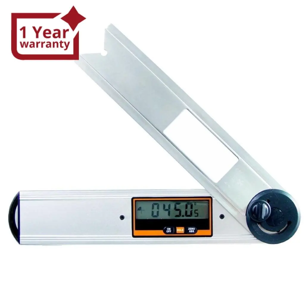 Ag-82302 Digital Angle Finder / Protractor Tool With Spirit Level 0 ~ 360° Measuring Range 0.1° Accuracy 1