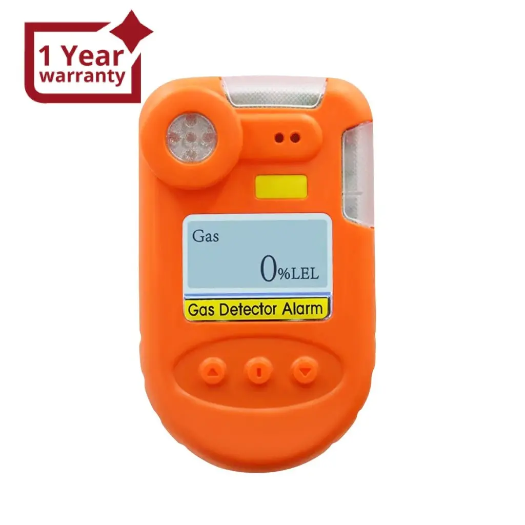 Aqm-374 Portable Hydrogen Sulfide (H₂s) Gas Detector 1500 Record Alarm Events With Audible, Visual, Vibration Alarm Function 1