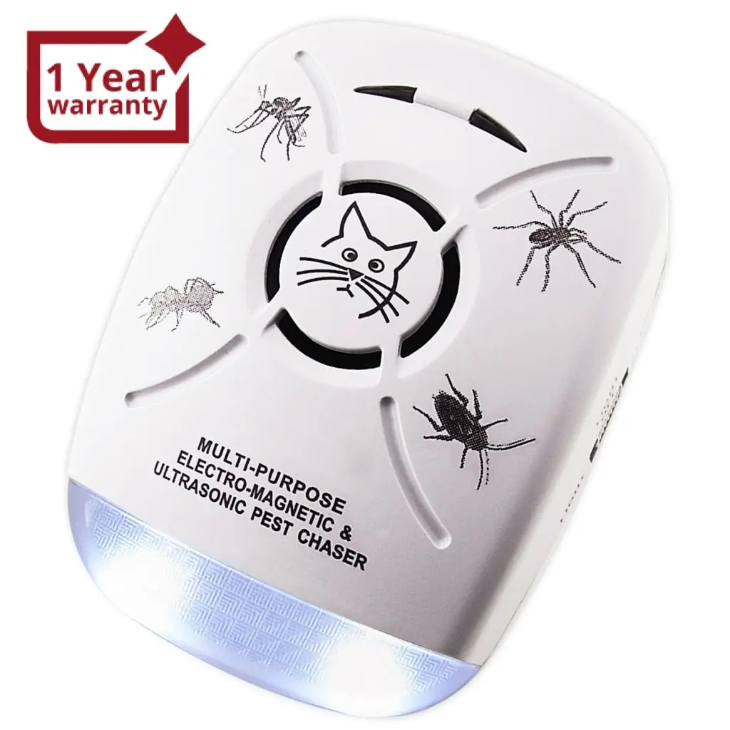 Ar-131_Us Ultrasonic Plug-In Pest Control Repeller Electronic Insects Repellent, Pet Kids Safe, Mosquito Cockroach Spider Bugs Etc 1