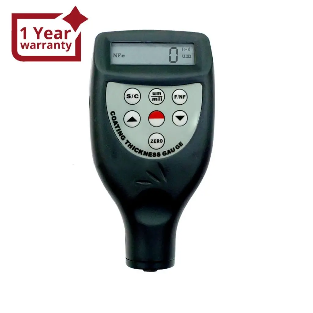 Cm-8825Fn Digital Coating Thickness Meter 0~1250Um / 0~50Mil + Built-In F & Nf Ce Marking Aluminum / Iron Substrates 1