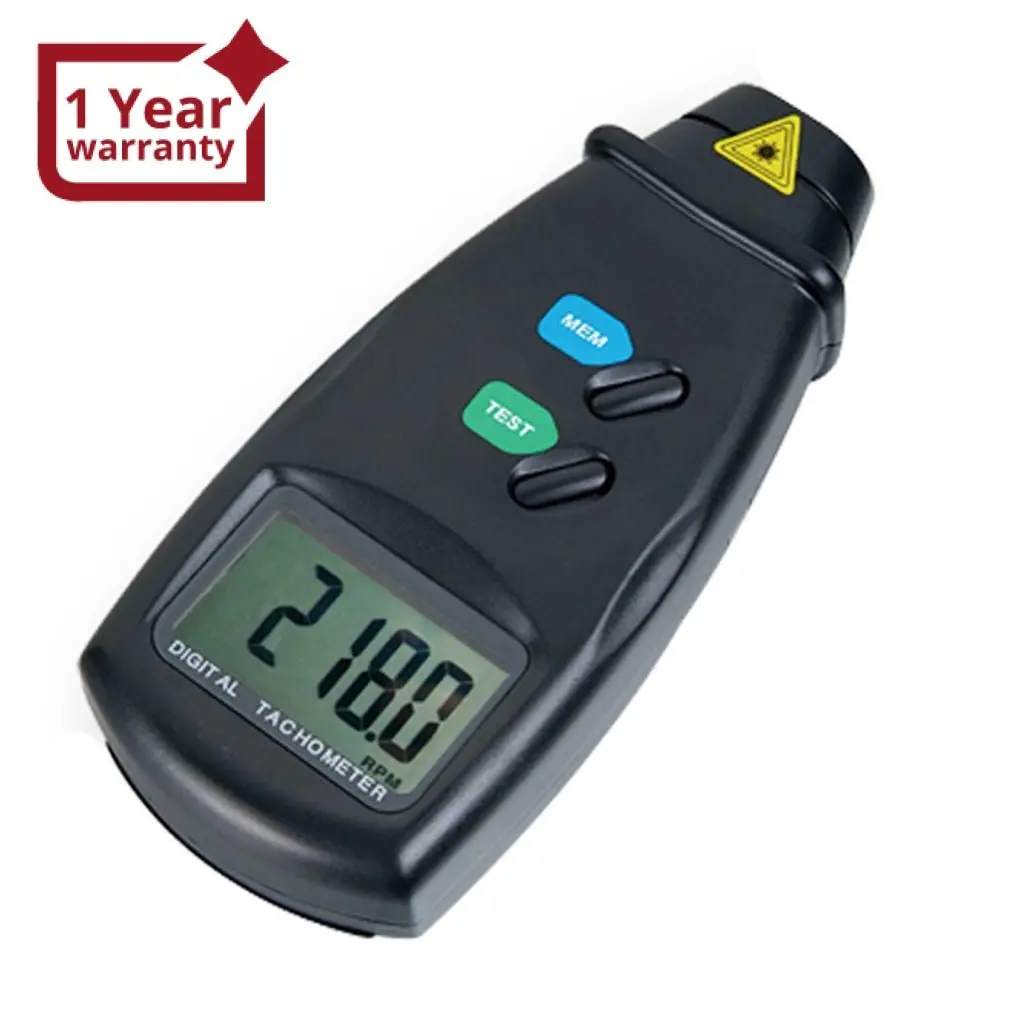 Dm-6234P Digital Laser Non-Contact Photo Tachometer Rpm Measurer With Led Laser For Hvac Automotive Tool 1