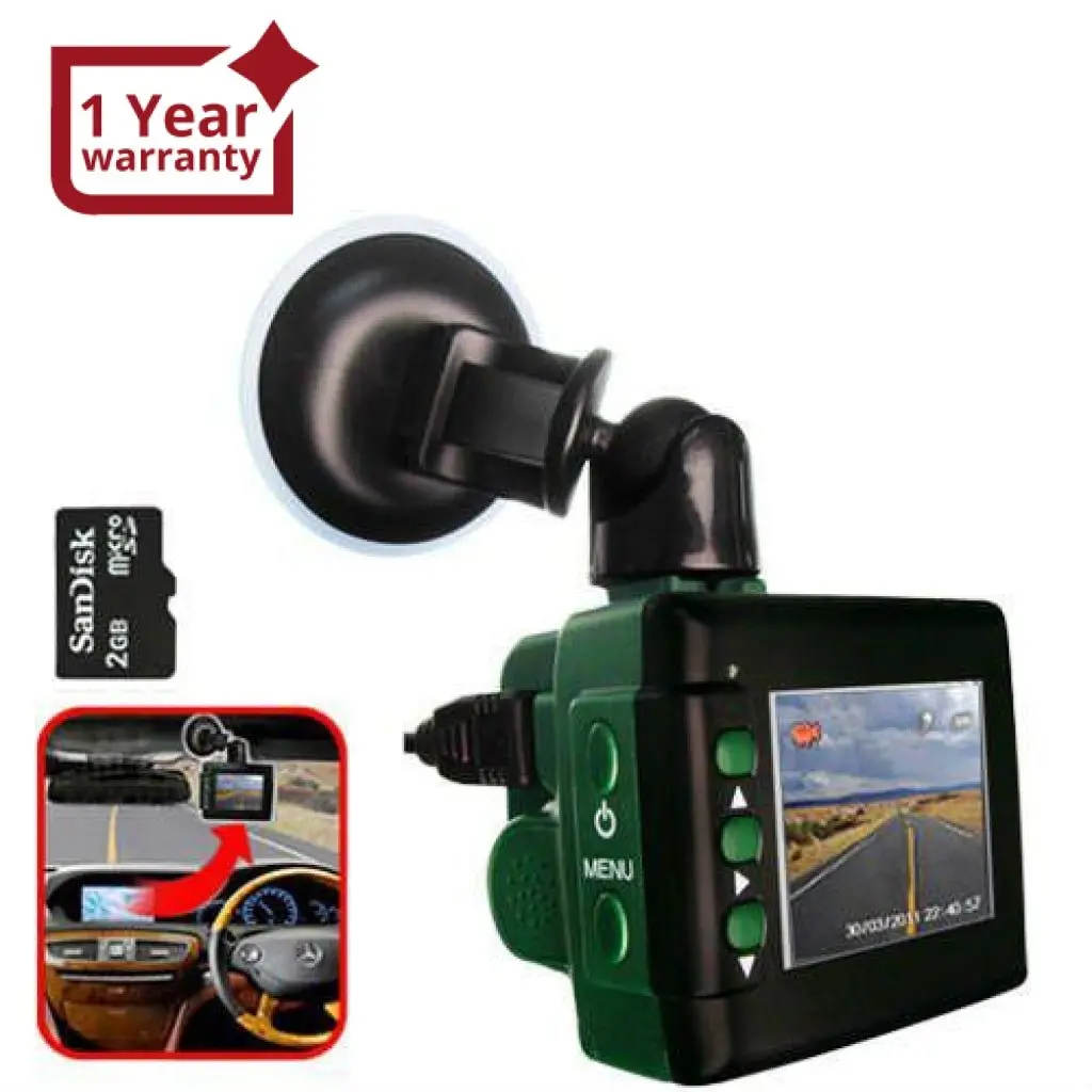 Dvr3008 In Car Dvr Digital Video Eye Black Box Camera Recorder W/ Usb 1