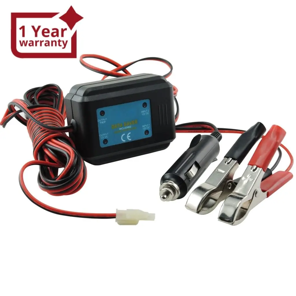E04-029 Car Data Saver 12V Dc Hold Memory Code Engine Maintenance Radio Station Clock Setting 1