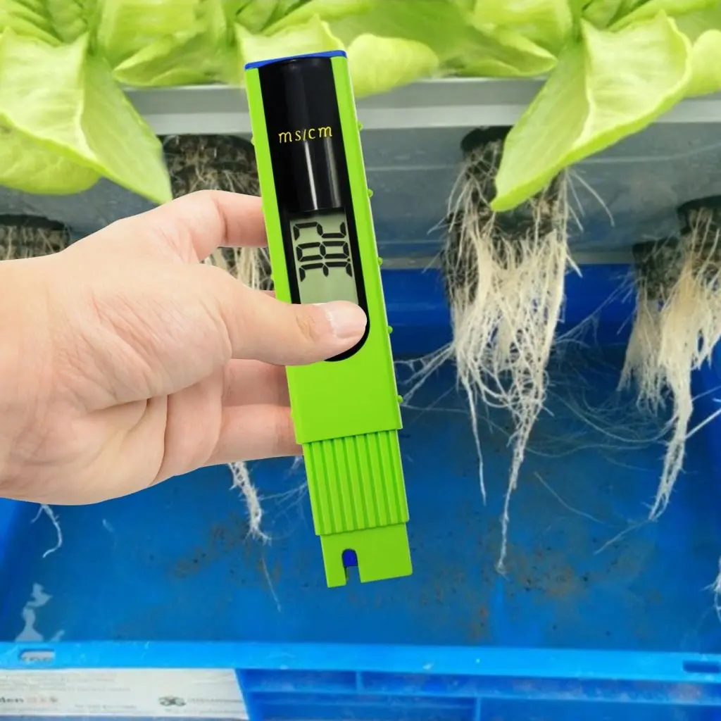 Ecm-227 Digital Lcd Ec Conductivity Meter Tester 0~19.99Ms/Cm Pen Type With Backlight, Hydroponics, Aquaculture, Water Systems 2