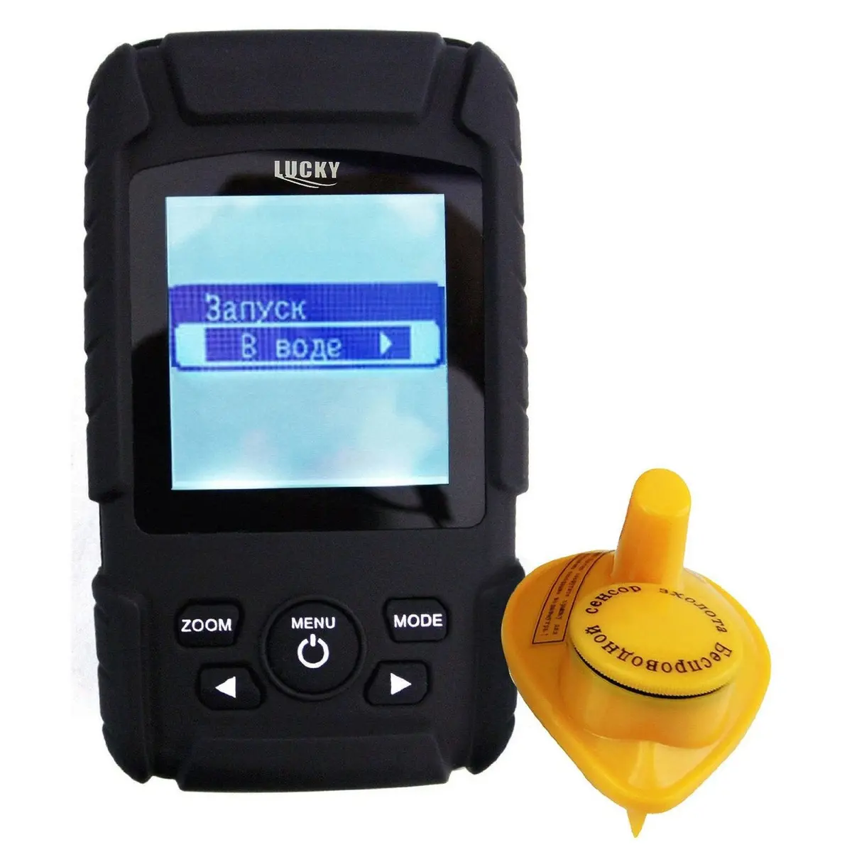 Ff-718Liw_Ru Rechargeable Wireless Fish Finder 40M Depth&180M Wireless Operational Range Russian Ver 2