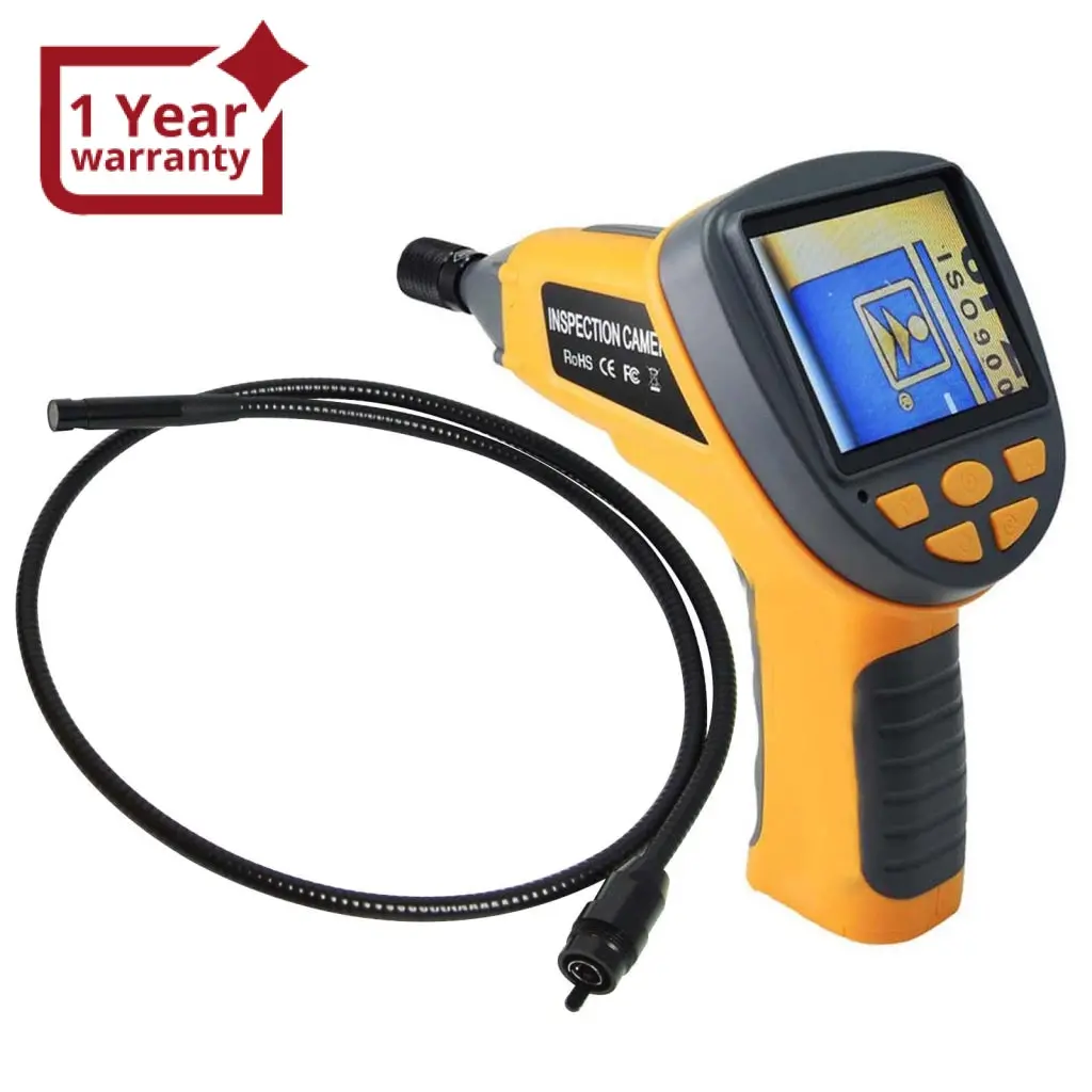 C0599h_1M Industrial 3.5" Lcd Video Inspection Endoscope Borescope W/ 180° Rotation 1