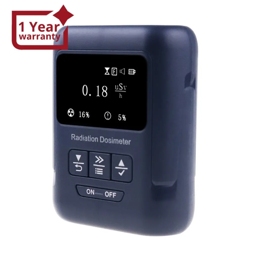 Gam-330 Radiation Dosimeter Nuclear Medical Beta Gamma X Ray Detector Tester Metal Nuclear Geiger Counter With Alarm 1