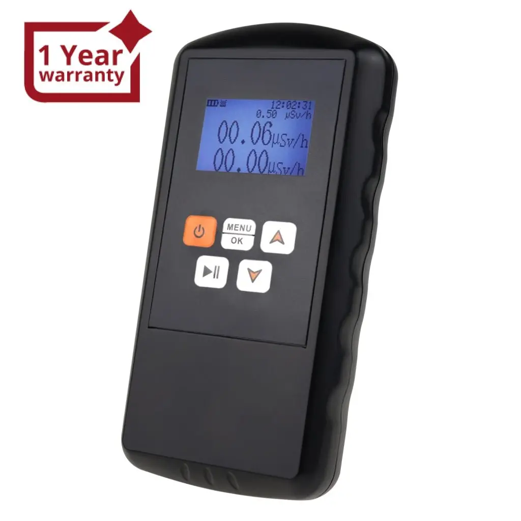 Gam-332 Digital Nuclear Radiation Detector Dosimeter Geiger Counter Dose Device Monitor Portable With Dosage Rate Alarm 1