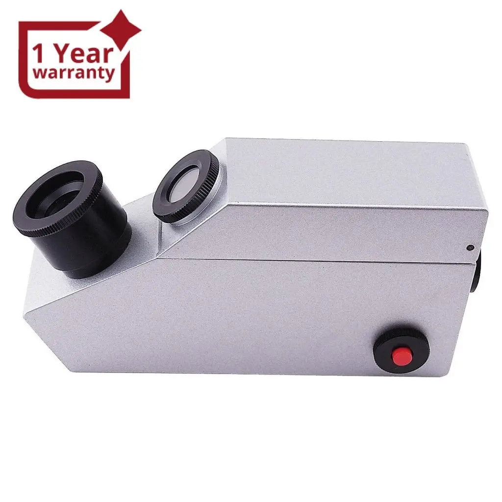 Gr-601 2In1 Light Source Gem Refractometer Gemstone New Design 1.30~1.81 Ri Range 1