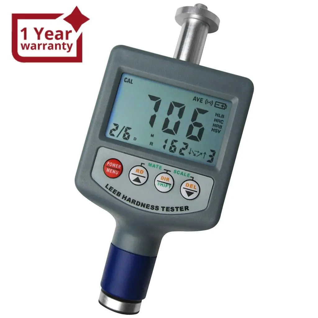 Hm-6561 Portable Digital Rebound Leeb Hardness Tester Gauge Meter 1