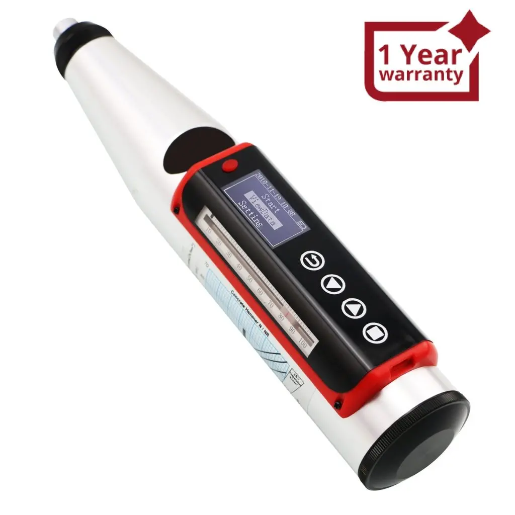 Ht-225Q Professional Digital Concrete Tester Hammer Integrated Wireless Portable Concrete Rebound Hammer Usb Interface Ndt Test 1