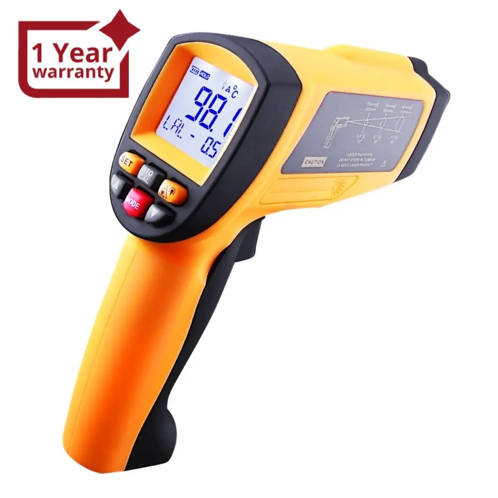 Ir-G1150 Digital 20:1 Professional Infrared Thermometer 0.1~1Em Pyrometer 1