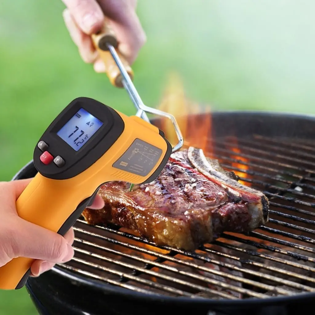 Ir-G550 Digital Non-Contact Ir Infrared Digital Thermometer -58-1022°F 2