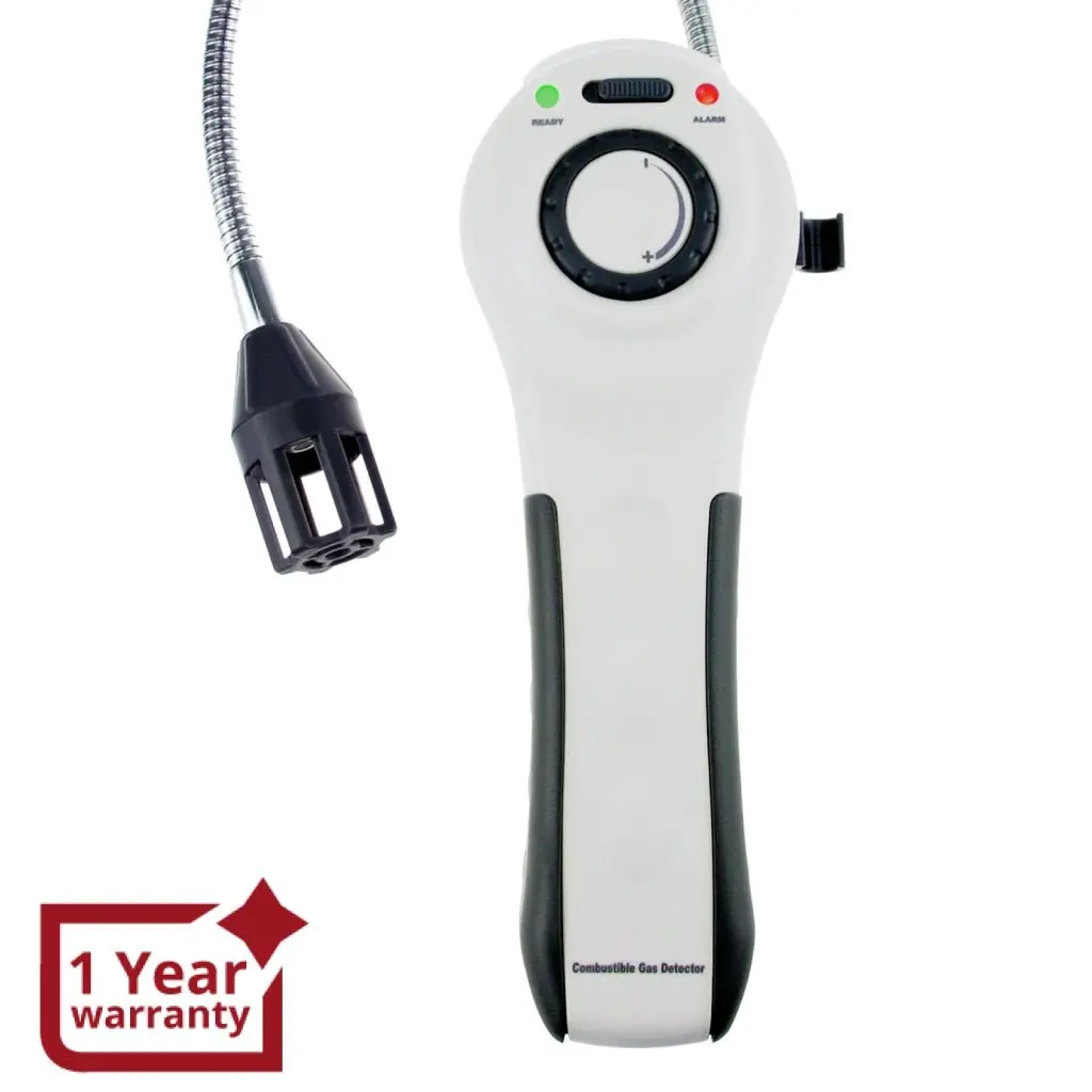 Lkd-36 Portable Combustible Gas Leak Detector 50Ppm With Built-In Sensor , Propane Butane Methane Natural Gas, Adjustable Sound Light Alarm Tester 1