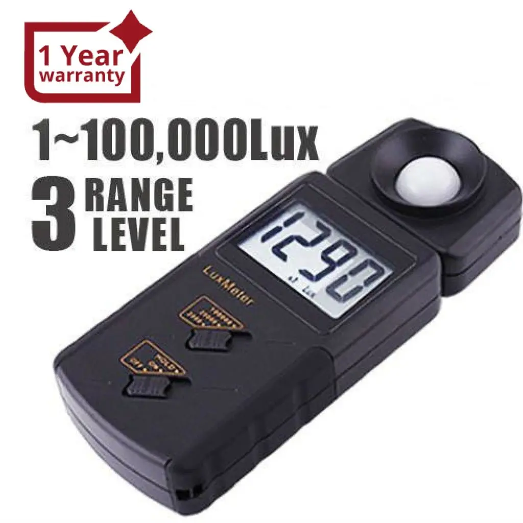 Lxa-318 Digital Lux Light Meter 100,000 Lux Luxmeter Photo Lcd 1