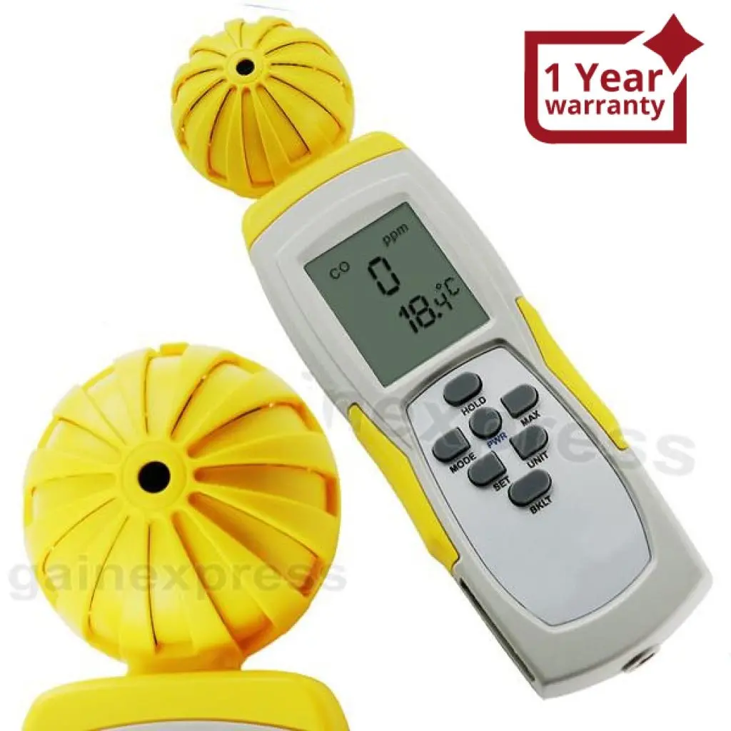 M0198108 Digital Carbon Monoxide (Co) Temperature Meter Made In Taiwan 1