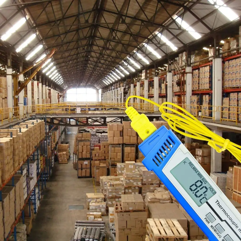 M0198850 Pen-Type K Type Bead Wire Thermocouple Thermometer Meter Made In Taiwan 2