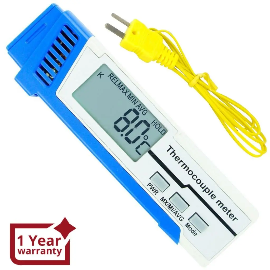 M0198850 Pen-Type K Type Bead Wire Thermocouple Thermometer Meter Made In Taiwan 1