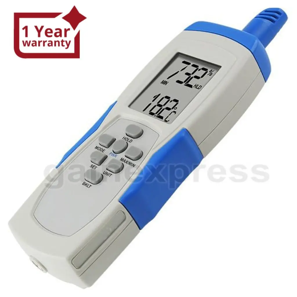M0198873  Thermo-Hygrometer Relative Humidity Temperature Meter Rh Tester Taiwan Made 1