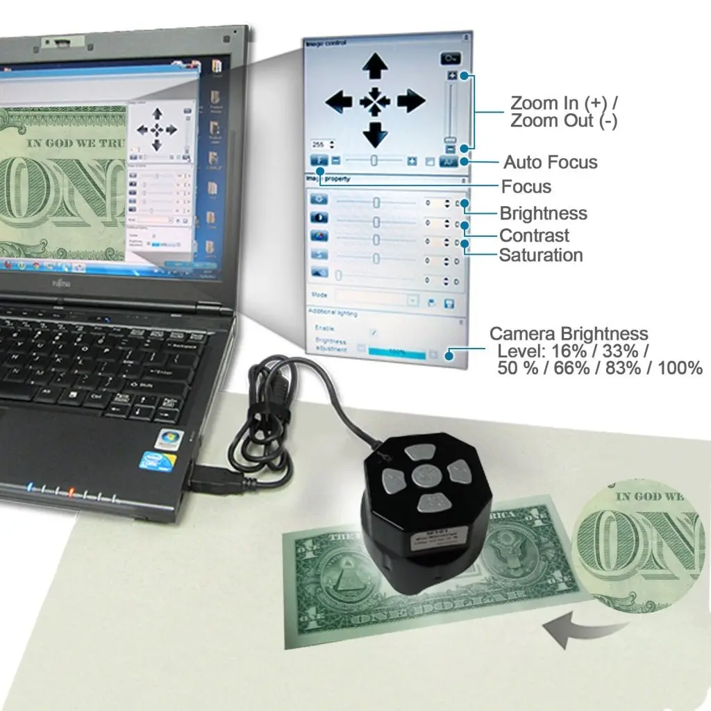Mac-500 Mini 5Mp Handheld Portable Digital Microscope 2