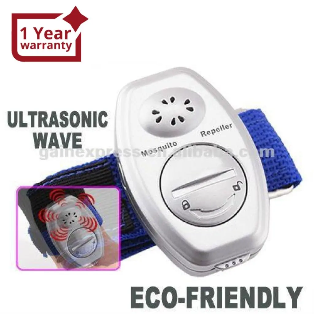 Mr-011 Watch-Type Ultrasonic Electronic Anti Mosquito Killer Repeller Repellent Control 1