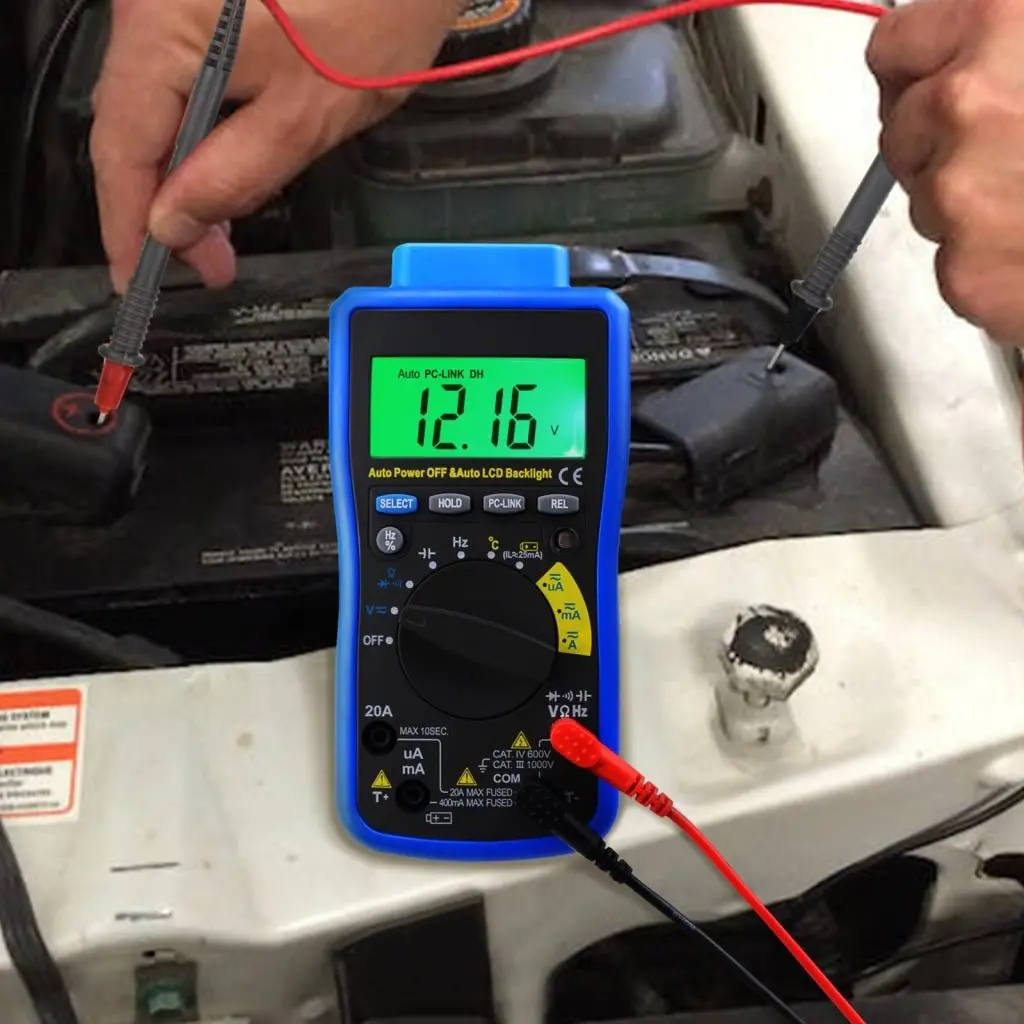 Mul-211 Digital Dmm Multimeter Meter Tester With Usb/ Software Cd And Data Output Function, Ac Dc Voltage, Ac Dc Current, Auto Range, Capacitance, Resistance, Frequency, Diode And Continuity Test, Duty Cycle 2