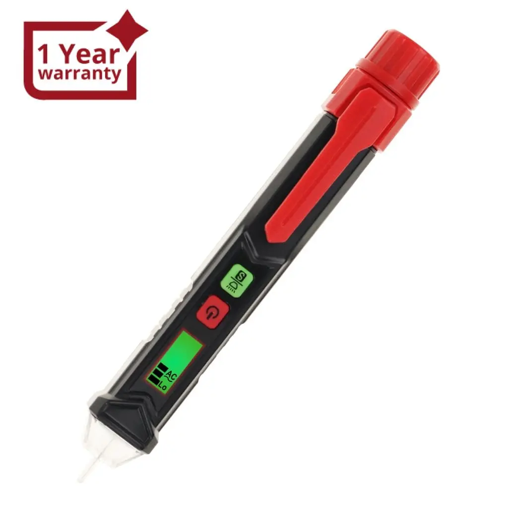 Mul-363 Non-Contact Ac Voltage Detector Dual Range Ncv Tester 12V-1000V / 48V-1000V Live And Null Wire Detection Electrical Tool Breakpoint Finder 1