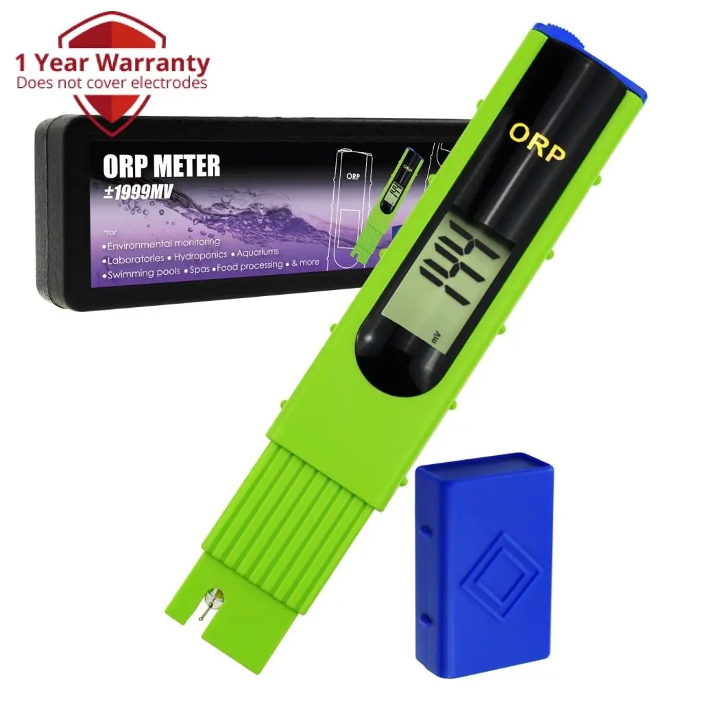 Orp-228 Orp Redox Meter Tester -1999~1999Mv, 1-Point Calibration, Oxidation Reduction Potential, Aquariums, Swimming Pools, Water Treatment Systems, Aquaculture, Spa 1