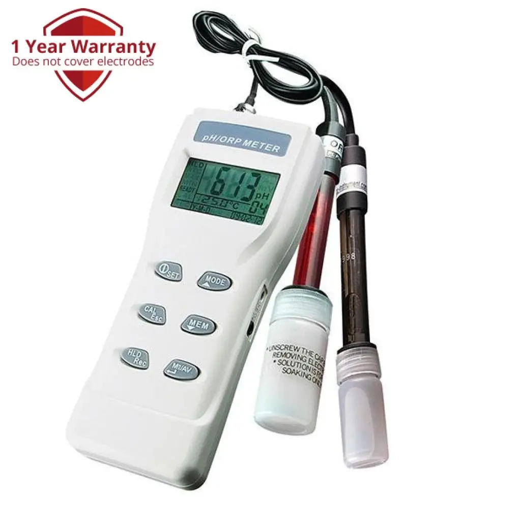 Orp-8651 3-In-1 Heavy Duty Ph, Mv & Temperature Meter W/ Auto Buffer Recognition 1