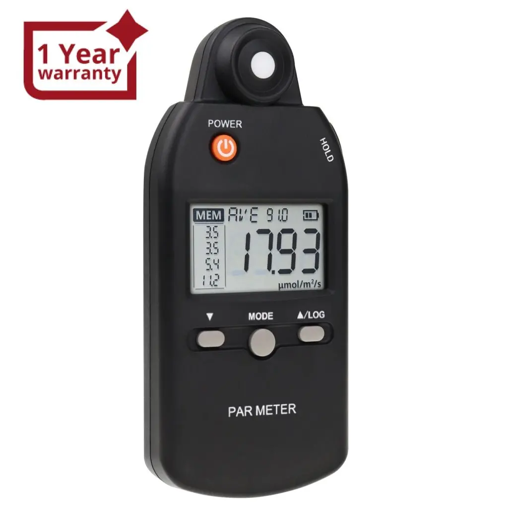 Par-355 Light Par Meter Advanced Quantum Sensor Measure Grow Light Intensity Lux Meter Ppfd Tester For Indoor And Outdoor Plant Photosynthetic Activity 1