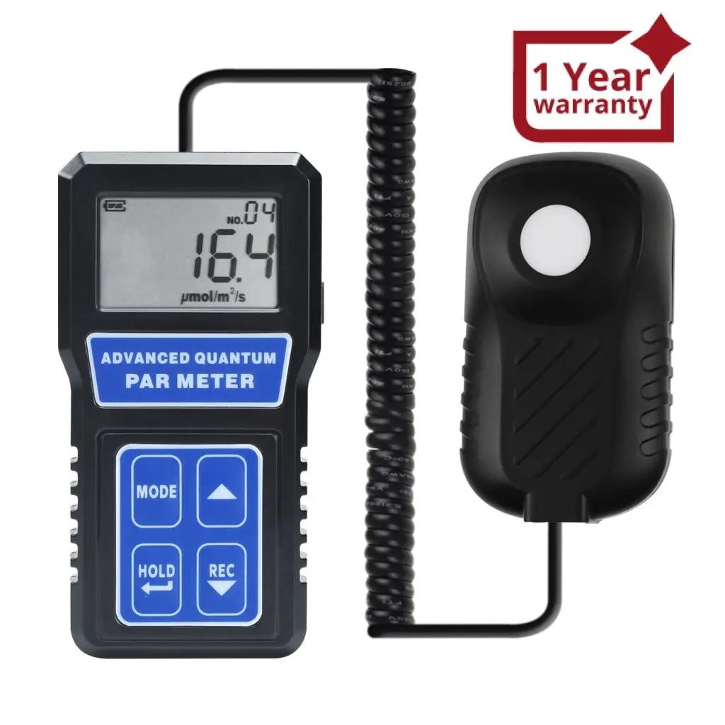Par-380 Quantum Par Meter Photo Synthetically Active Radiation Ppfd Tester For Plant Lighting Horticulture, Research Study Of Indoor And Outdoor Plants 1