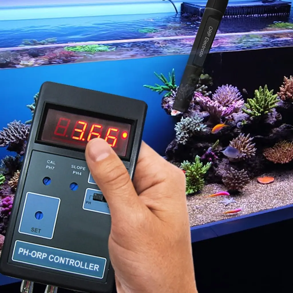 Ph-203 Digital 2-In-1 Ph Orp Mv Co2 Controller Meter 0.00~14.00Ph Range 2