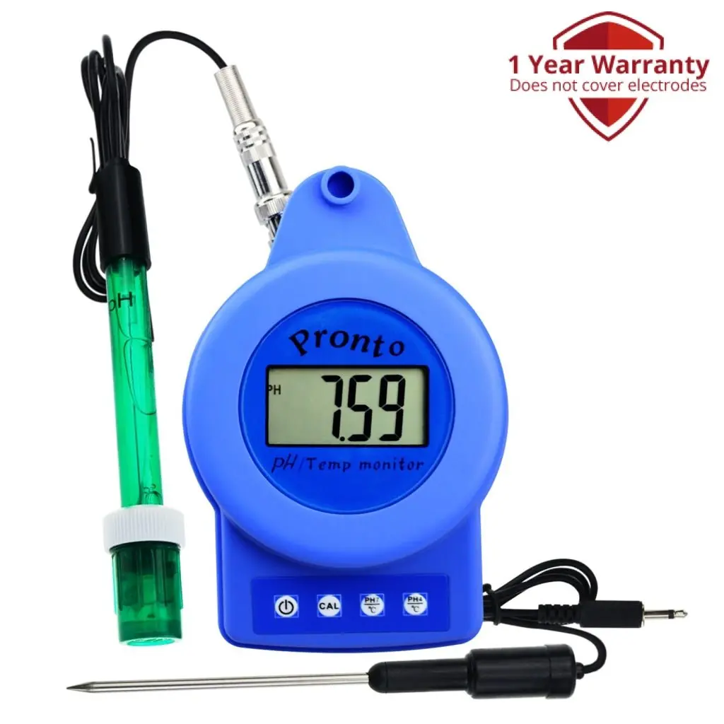 Phm-230 Digital Online Ph & Temperature Continuous Monitor Meter, Water Quality Monitoring Tester For Aquarium Swimming Pool Tank Hydroponic Pond Spa 1