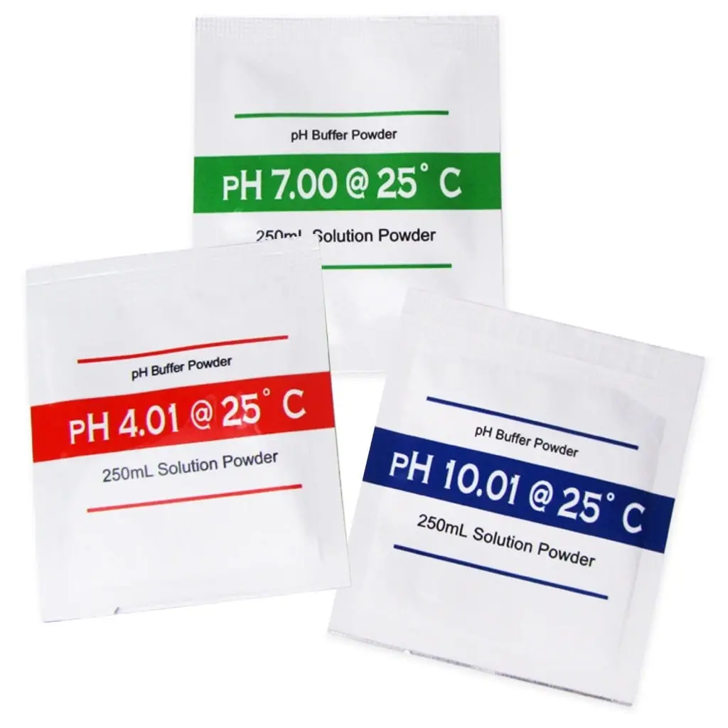 Ph Powder Calibration Solution 4.01  7.00  10.01 Ph Set 1