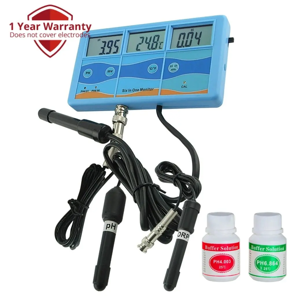Pht-027 7-In-1 Meter Tester Orp , Ph, Cf, Ec, Tds (Ppm) °F °C 1