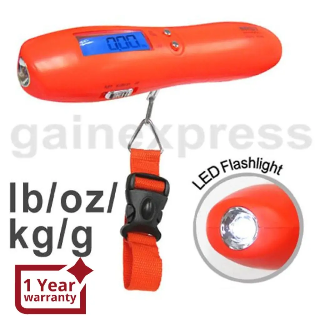 Rst-08085 Portable Travel Luggage Hanging Scale 40Kg/10G Electronic 1