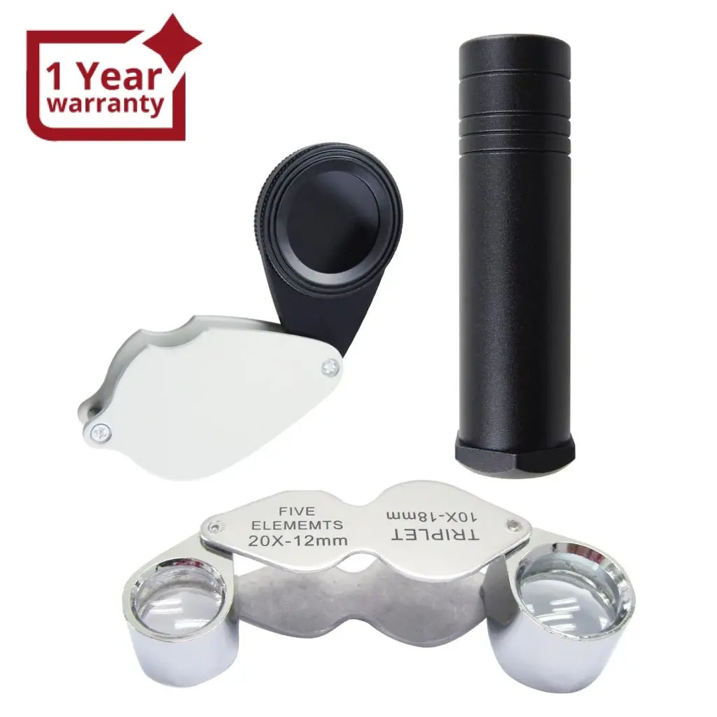 Set C Dichroscope X 1 + Jadeite Filter X 1 + Loupe 1