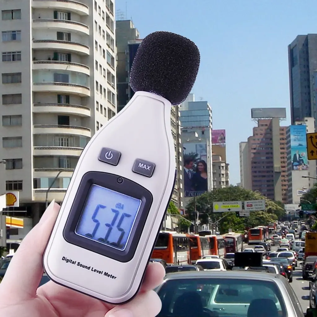 Sl-1351 Digital Lcd Monitor Sound Noise Level Meter 30~130Dba Decibel 2