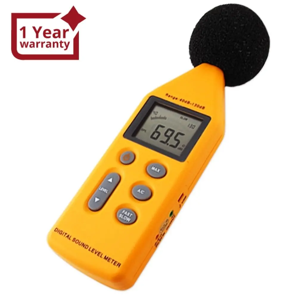 Slm-814 Digital Sound Pressure Level Meter Noise Decibel 130 Db 1