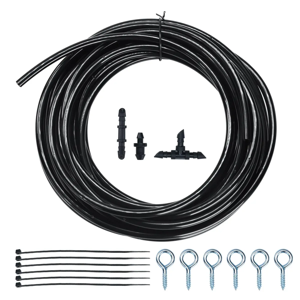 Sns-Co2tubing Drilled Tubing Grow Room Carbon Dioxide Distribution Co2 Tubing Injection System Compatible Co2 Regulator Co2 Controller For Grow Tent, Greenhouse 1