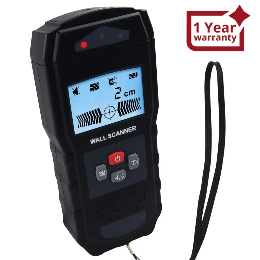 Std-279 Stud Finder Digital Wall Scanner 4 In 1 Detector Wood Live Ac Wire Metal Stud Detection Sensor With Indicator Light And Sound Warning 1