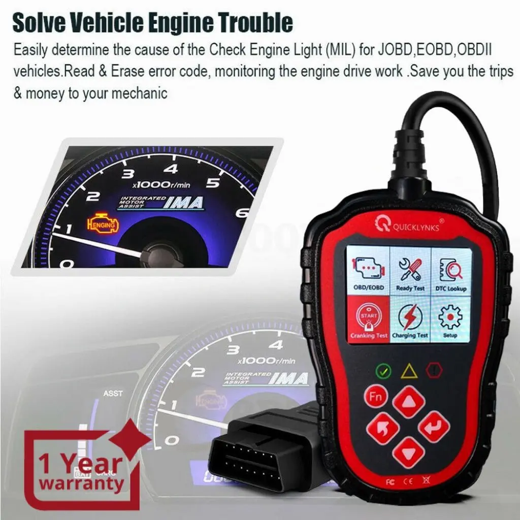 T41 Obdii Car Code Reader Scanner Automotive Diagnostic Vehicle Car Tool 1