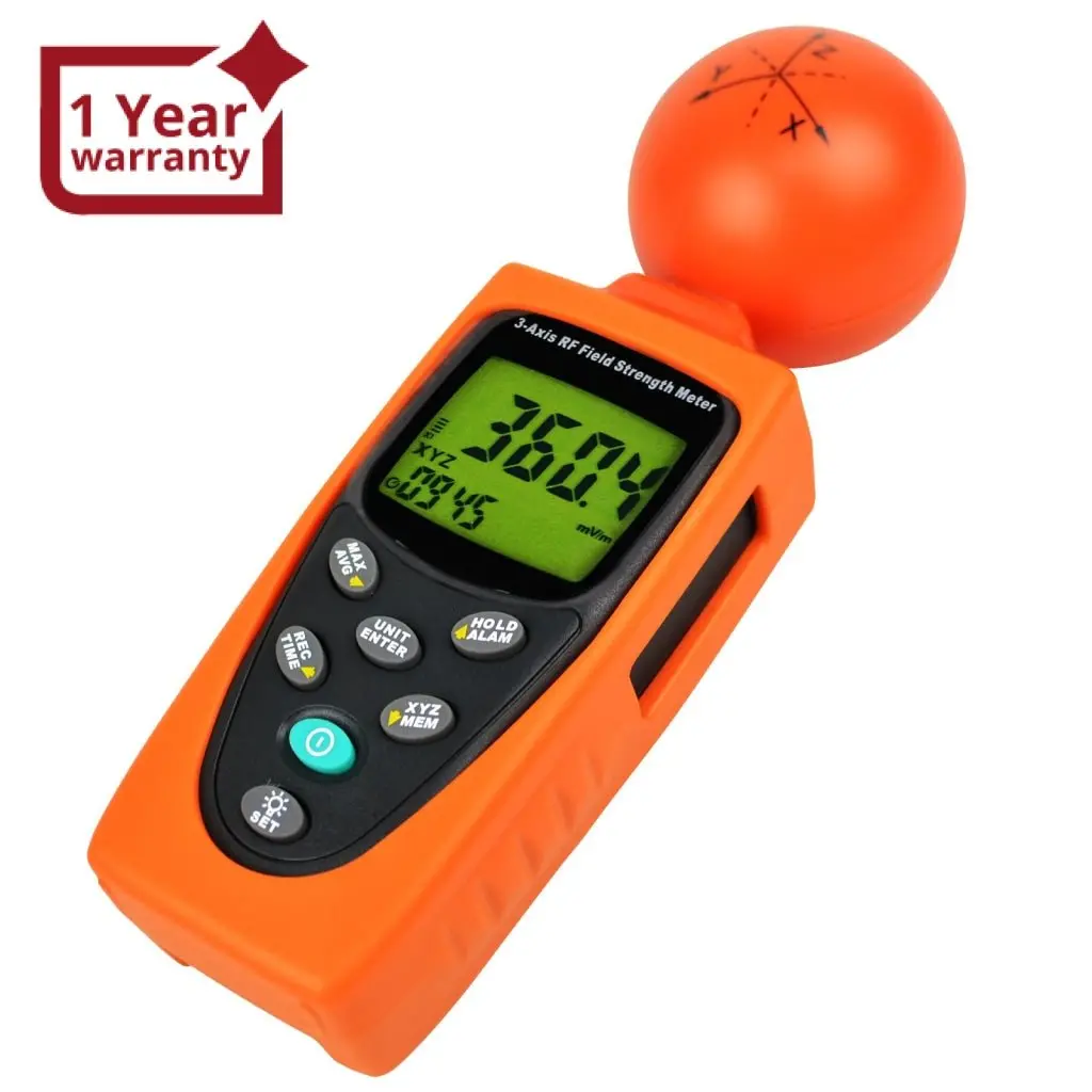 T95 Digital 3-Axis Emf Rf Radiation Electrosmog Power Meter Tester 1