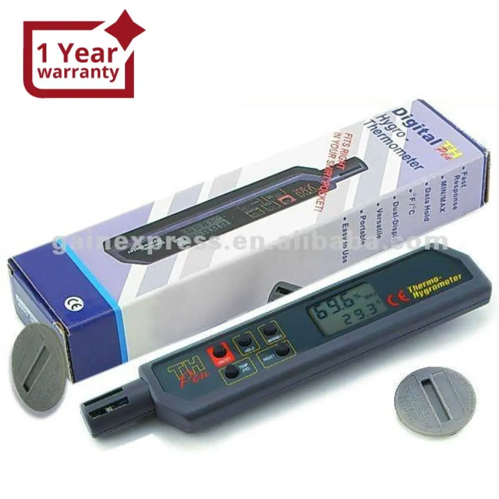 Th-8708 Digital Hygro-Thermometer Meter Dual Display ( C / F) & Rh 1