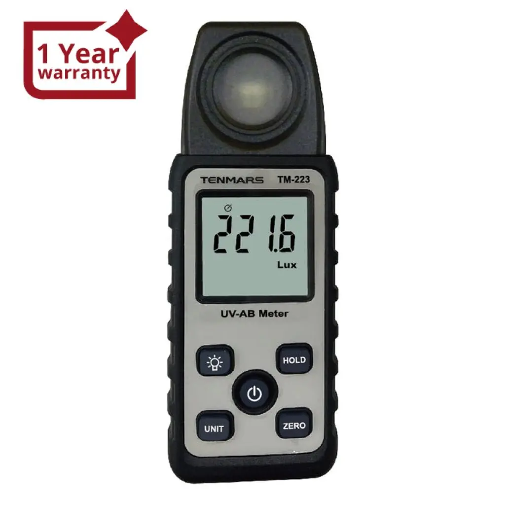 Tm-223 Digital Handheld Uv-Ab Light Meter Ultra-Violet (Uv) Detector 290~390Nm Range 1