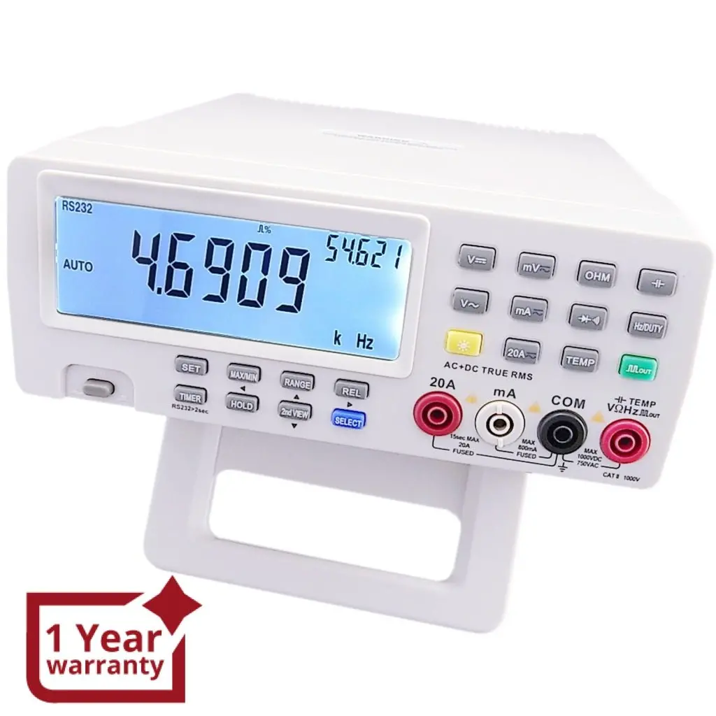 Vc-8145 Dmm Digital Bench Top Multimeter Pc Analog Bar Meter 1